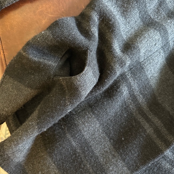 Vince Textured grey blue sweater Coat - Picture 7 of 7
